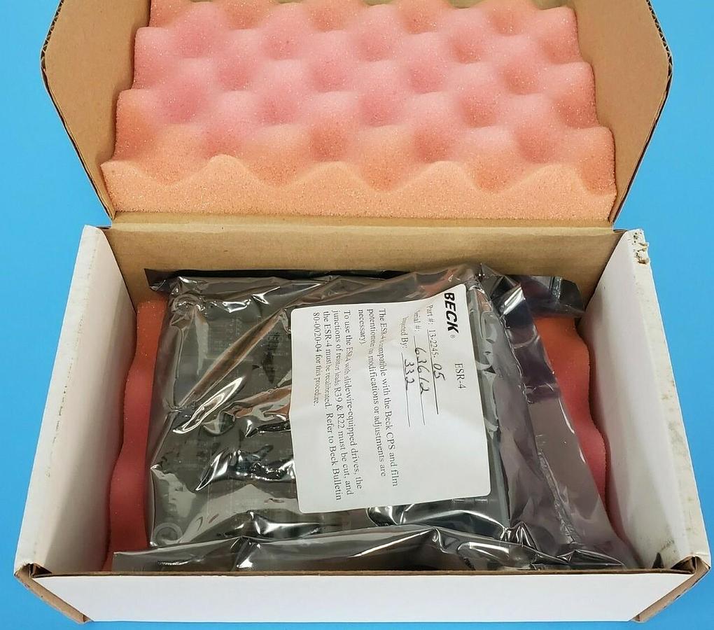 NEW BECK 13-2245-05 CONTROL BOARD ESR-4 13-1810-02 13224505