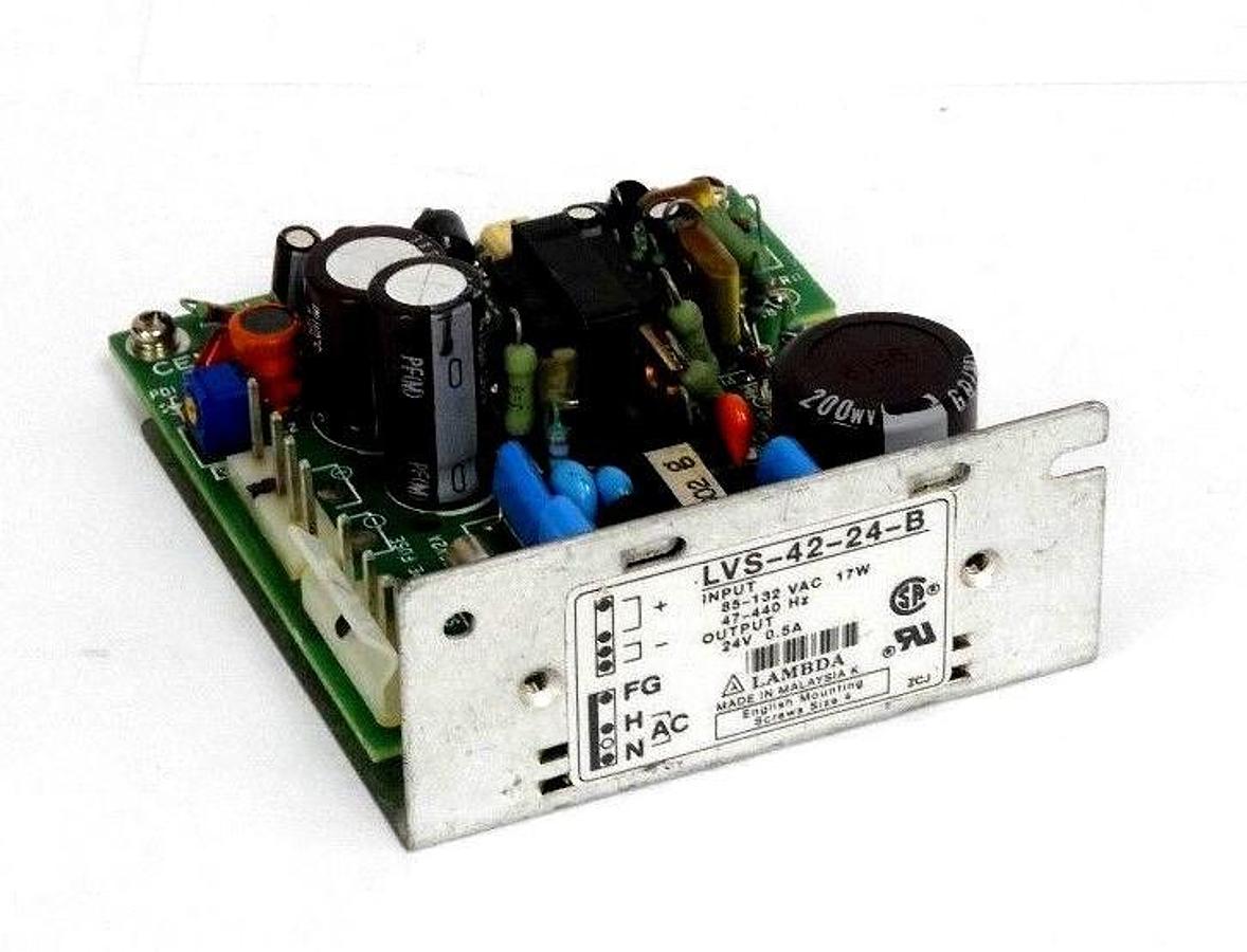 Used LAMBDA LVS-42-24-B POWER SUPPLY MODULE LVS4224B