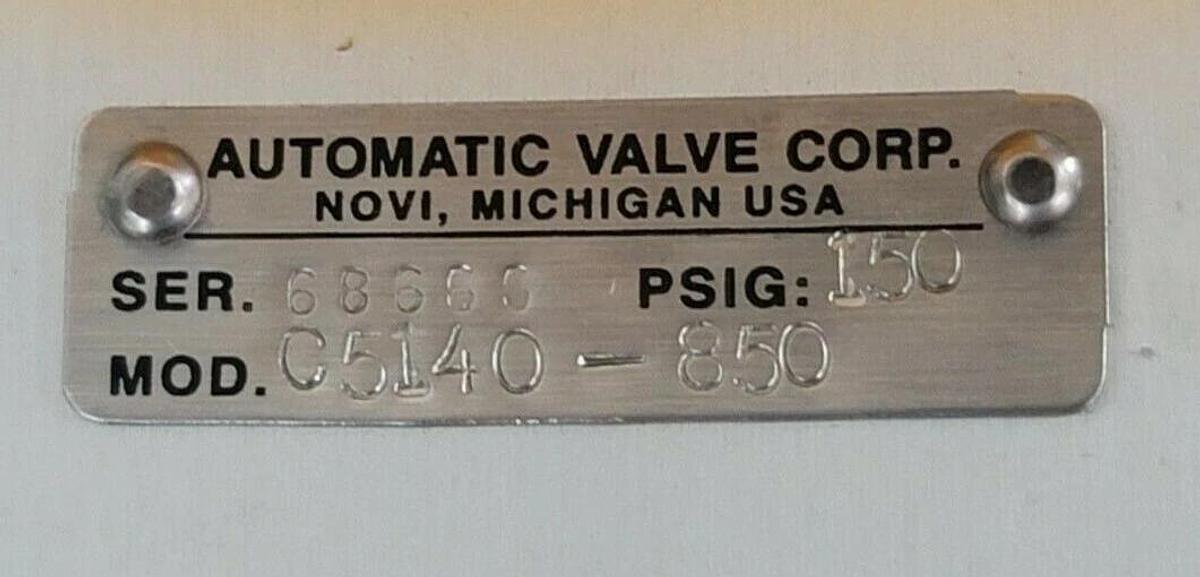 NIB AUTOMATIC VALVE COMPANY C5140-850 AIR OPERATED VALVE 1/2'' 3WAY