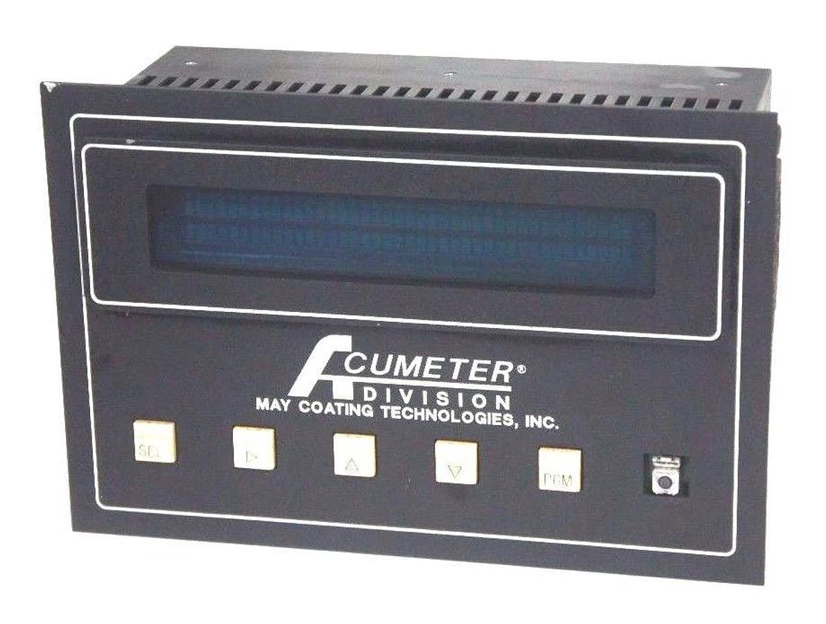 Used ACUMETER DIVISION MAY COATING TECHNOLOGIES PTC-8 PN77-0902 TEMPERATURE CONTROL