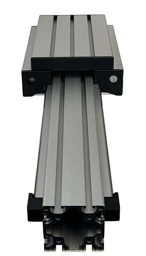 Used MACRON DYNAMICS 10187001 LINEAR SLIDE RAIL ACTUATOR 26'' DAMAGED PLASTIC NSNP