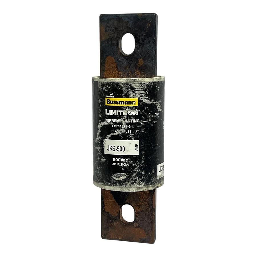 Used Eaton Bussmann Limitron JKS-500 Class J Fast-Acting Fuse 600V 500A