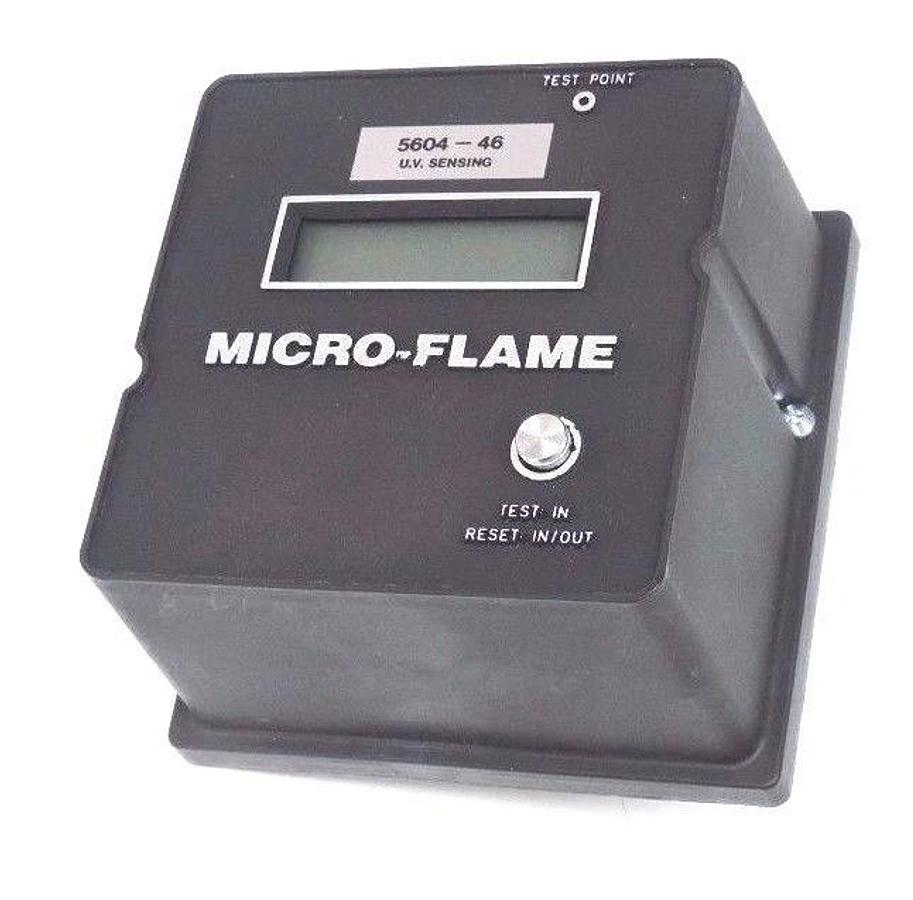 Used ECLIPSE 5604-46 MICRO FLAME UV SENSING MODULATING CONTROL SCANNER 560446