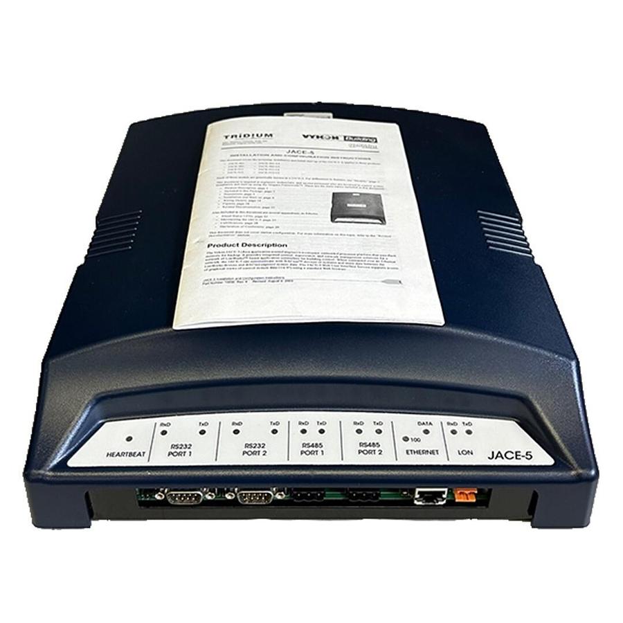 Used NEW TRIDIUM JACE-512 / JACE512 ENERGY MANAGEMENT CONTROLLER 24Vac 50/60Hz JACE-5