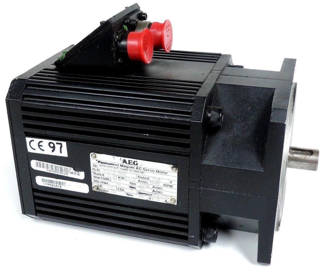 Refurbished REPAIRED AEG 81.6583.00 AC SERVO MOTOR, MS59D-YYYY-013