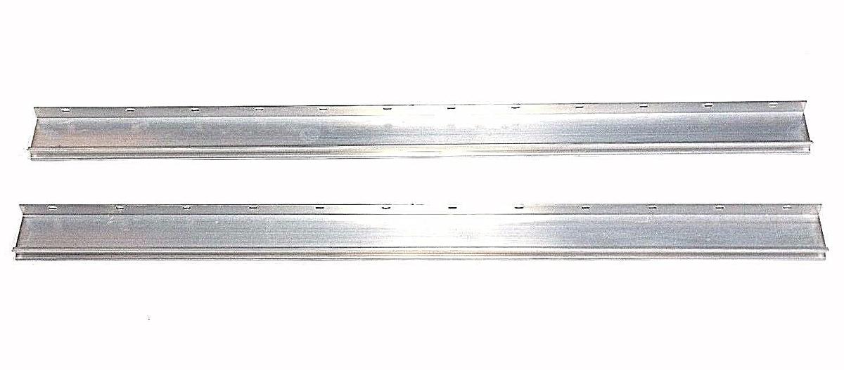 BOX OF 2 NEW ALLEN BRADLEY 1492-N44, SERIES A TERMINAL BLOCK MOUNTING RAILS