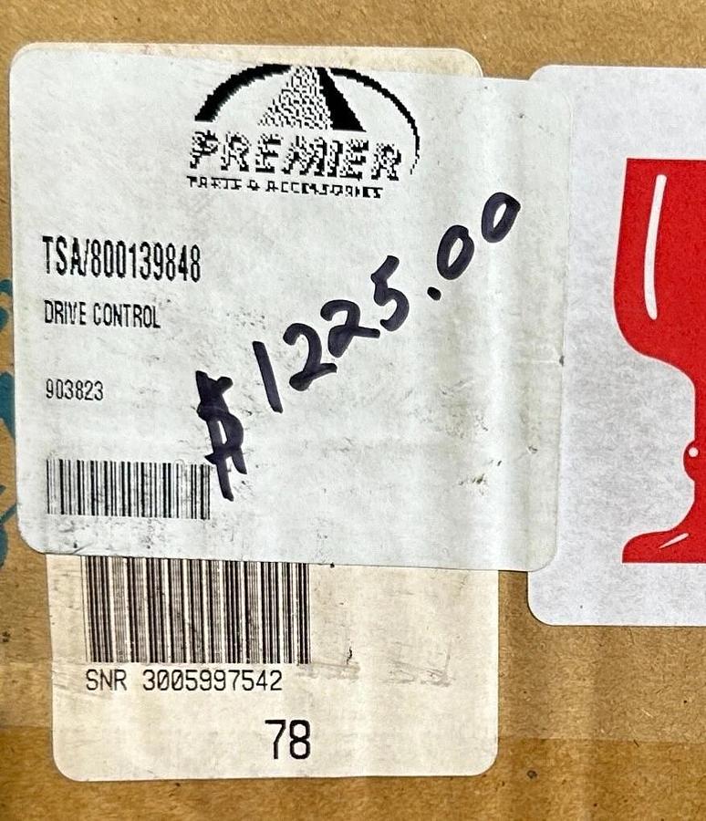 Used NEW SEALED PREMIER TOTAL SOURCE 800139848 OEM DRIVE CONTROL UNIT FOR FORKLIFT
