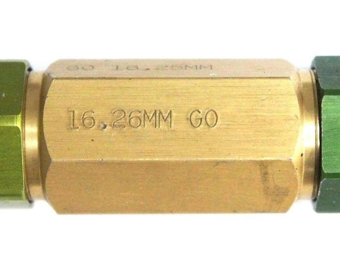 Used GENERIC 705519-0-00 PLUG GAGE 16.25MM, 16.26MM, 705519000