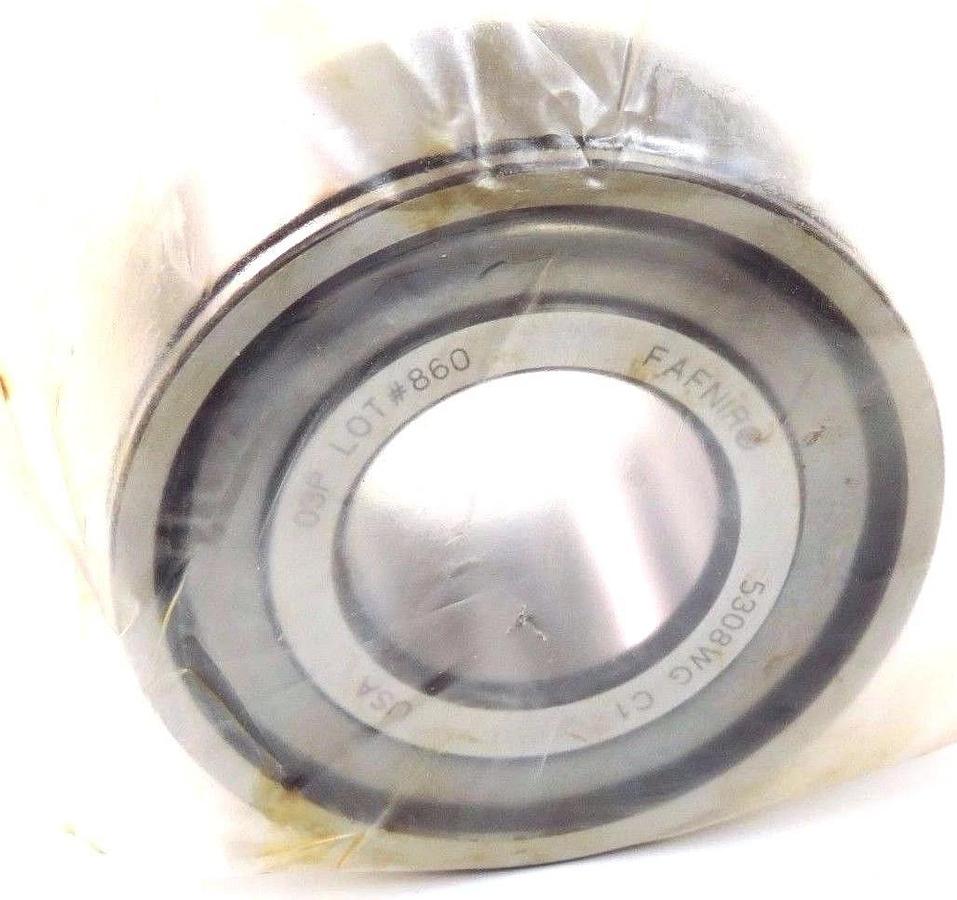 Used NIB FAFNIR 5308WG BEARING DOUBLE ROW 40MMX90MMX36MM