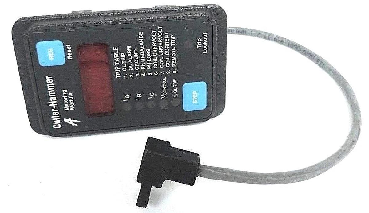 Used CUTLER HAMMER 9996D14C01 METERING MODULE W/ CABLE