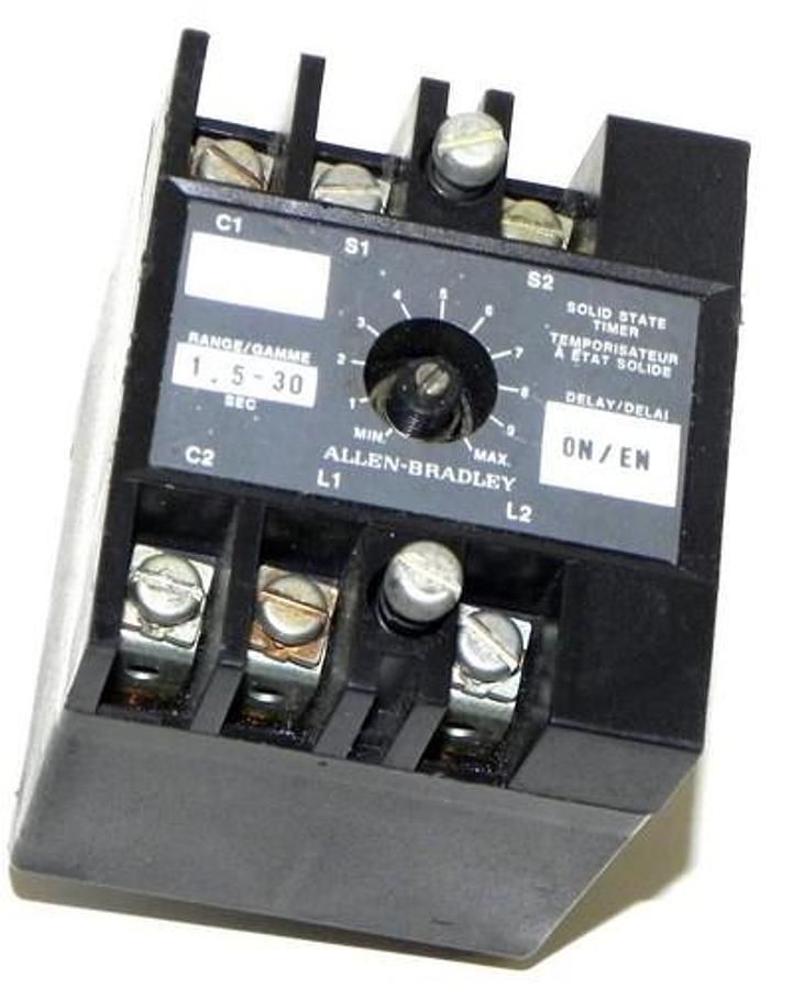 Used NEW ALLEN BRADLEY 700-PSCA1 SOLID STATE TIMING MODULE SERIES A 700PSCA1