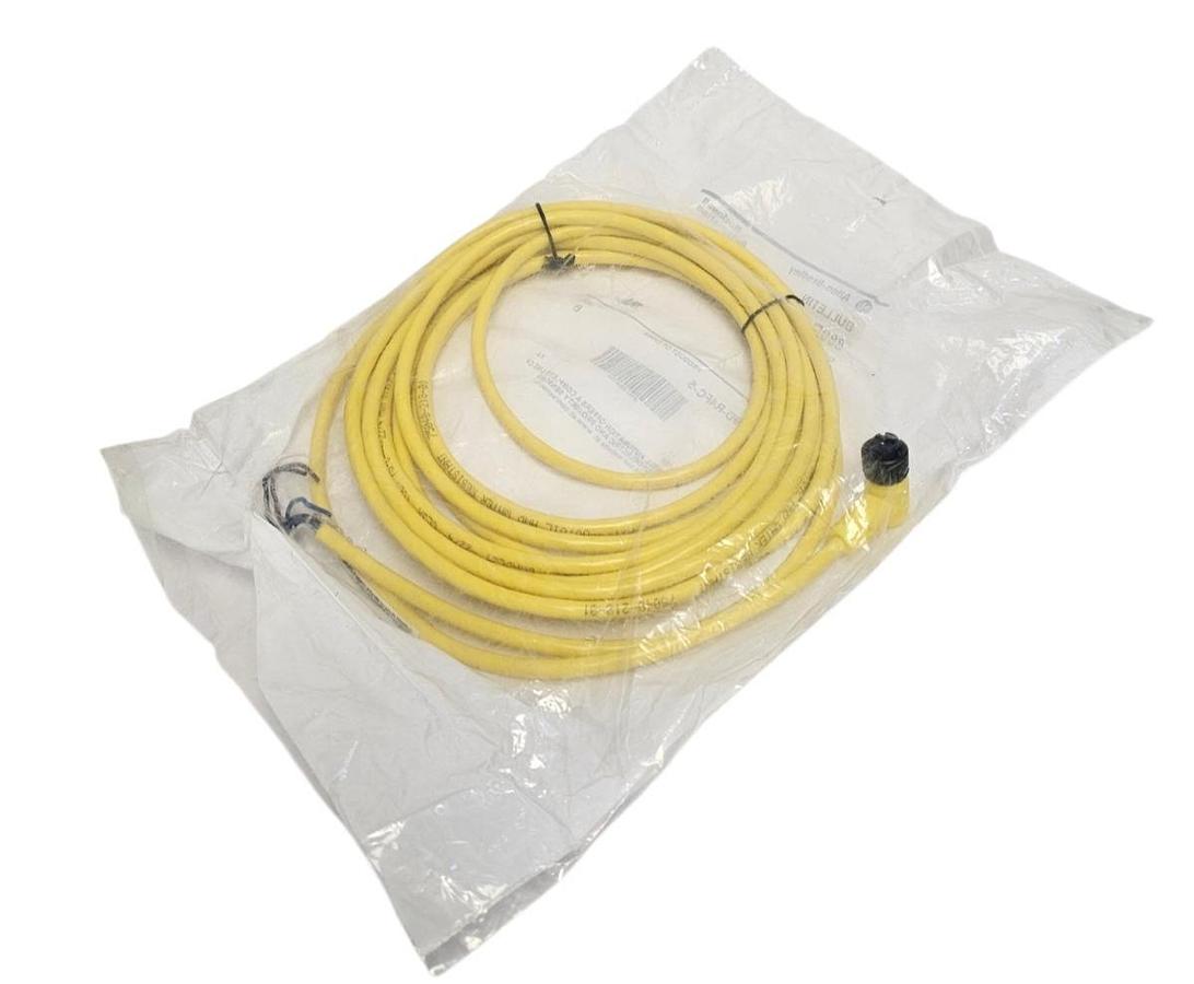 NEW ALLEN BRADLEY 889D-R4FC-5 QD CORDSET 889DR4FC5 4-PIN 5M LENGTH SER. B