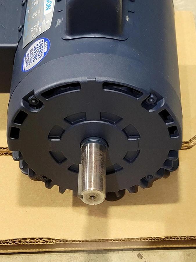 Used NEW LEESON 120044.00 1HP SINGLE PHASE AIR COMPRESSOR MOTOR 60Hz 12004400