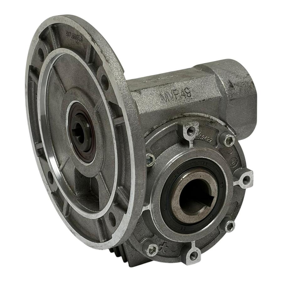 Used Bonfiglioli VF49 P 1/36 71 B5 Worm Gearbox Speed Reducer New Surplus