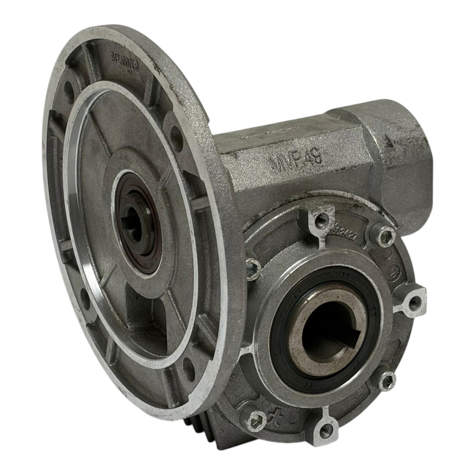 Used Bonfiglioli VF49 P 1/36 71 B5 Worm Gearbox Speed Reducer New Surplus