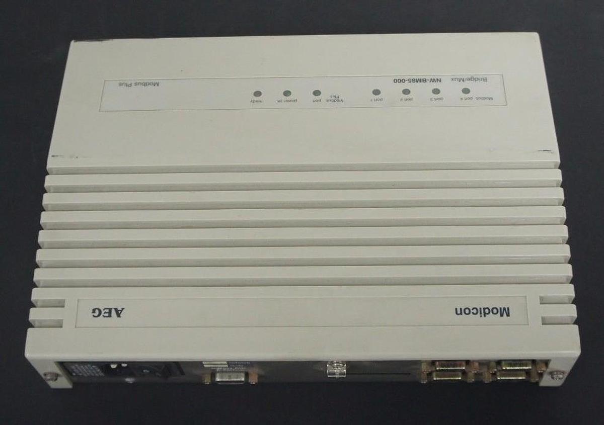 Used MODICON NW-BM85-000 BRIDGE/MUX MODBUS PLUS PROM: AS-S960-005