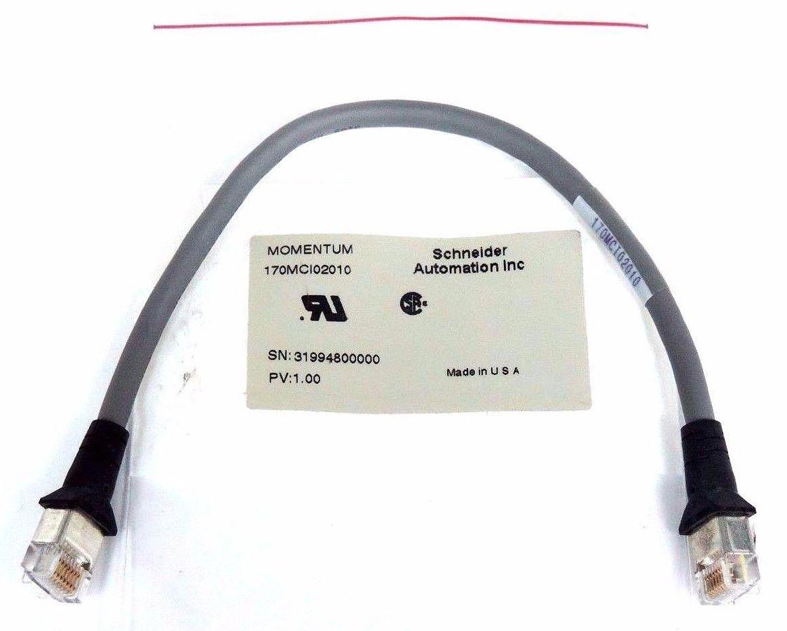 Used NIB SCHNEIDER AUTOMATION 170-MCI-020-10 INTERCONNECT CABLE REV 01 170MCI02010