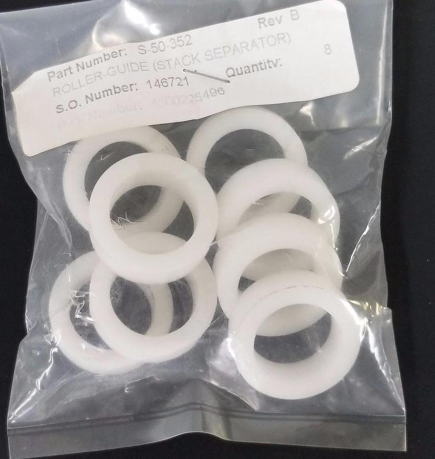 Used LOT OF 8 NEW GENERIC S-50-352 ROLLER-GUIDES S50352