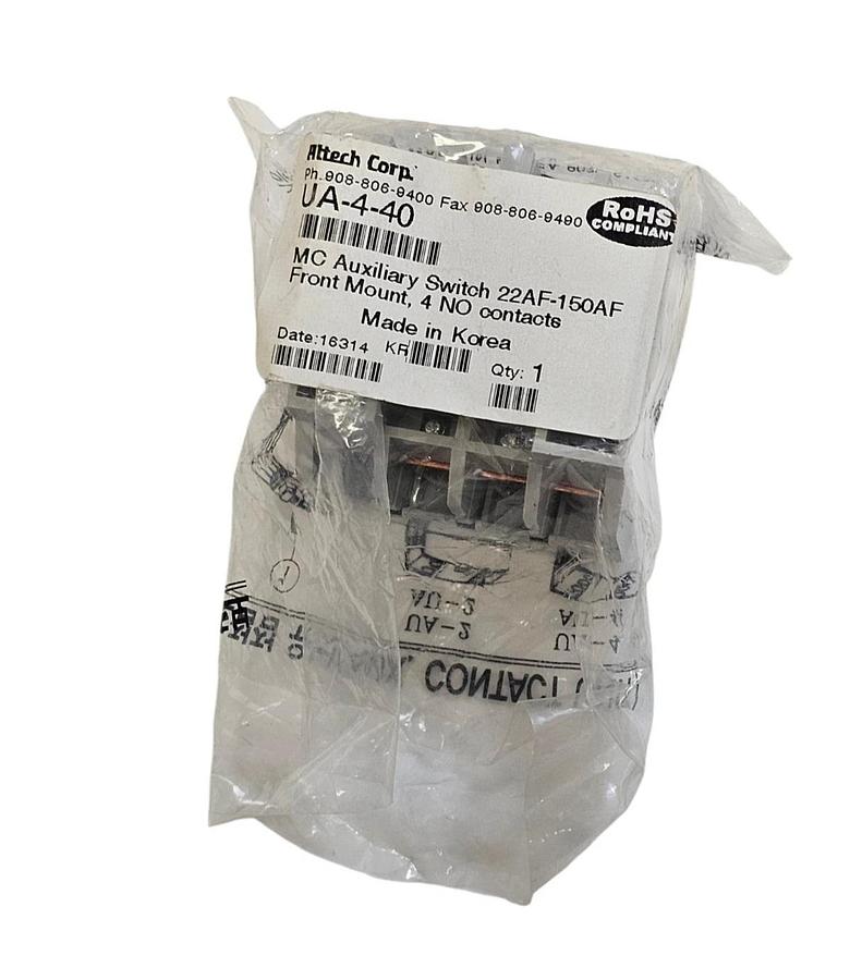NEW ALTECH CORP. UA-4-40 MC AUXILIARY SWITCH 22AF-150AF FRONT MOUNT UA440