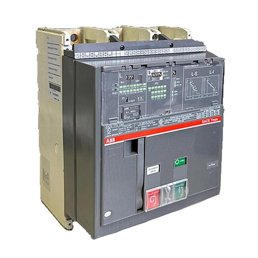 Used ABB SACE T7S 1000 Tmax CIRCUIT BREAKER 4-POLE 1SDA064776R1 W/ SACE PR231/P 800A
