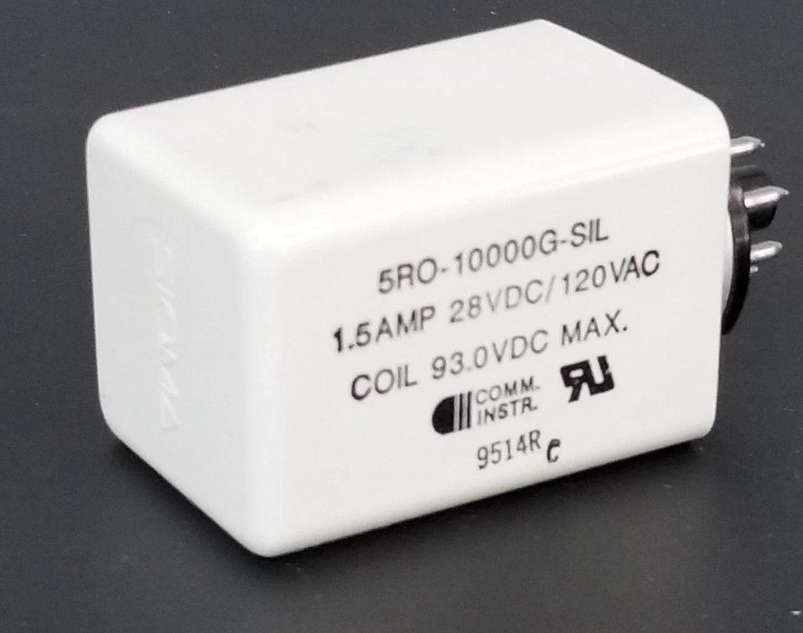 Used COMMUNICATIONS INSTRUMENTS SIGMA 5RO-10000G-SIL RELAY 5RO10000GSIL