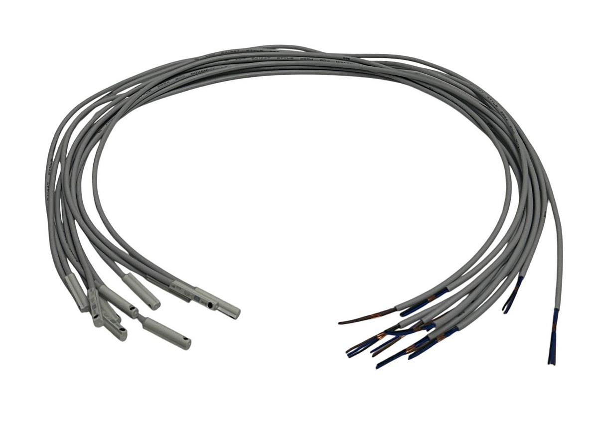 Used 10 SMC D-M9N / DM9N SOLID STATE MAGNETIC SENSORS DIRECT MOUNT .5M LEAD NSNP