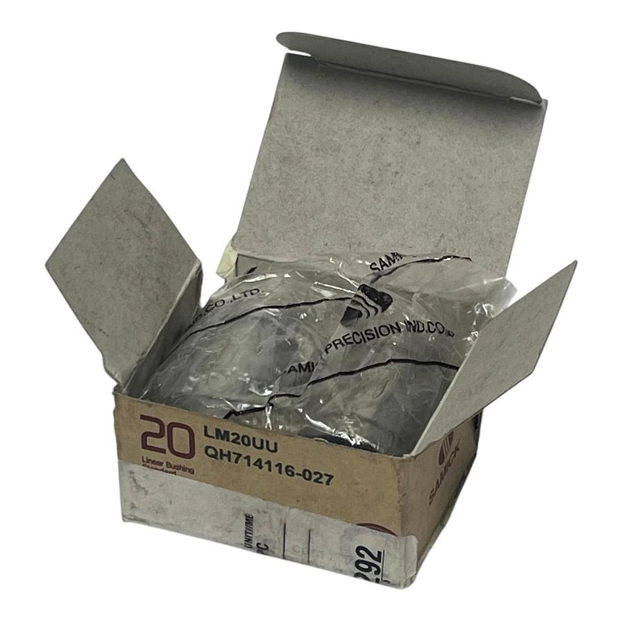 Used 2PCS - Samick LM20UU Linear Bushings Freudenberg 0093087292 New In Box