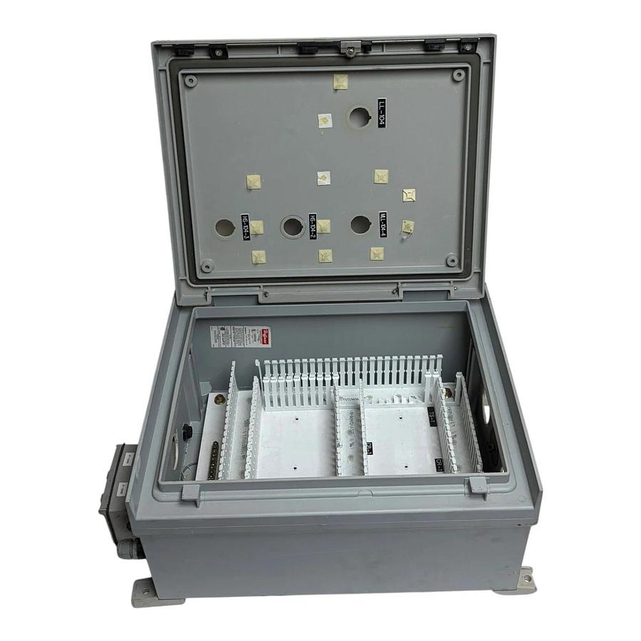 Used Hoffman U-U504020 ULTRX NEMA 4X Fiberglass Control Panel Enclosure