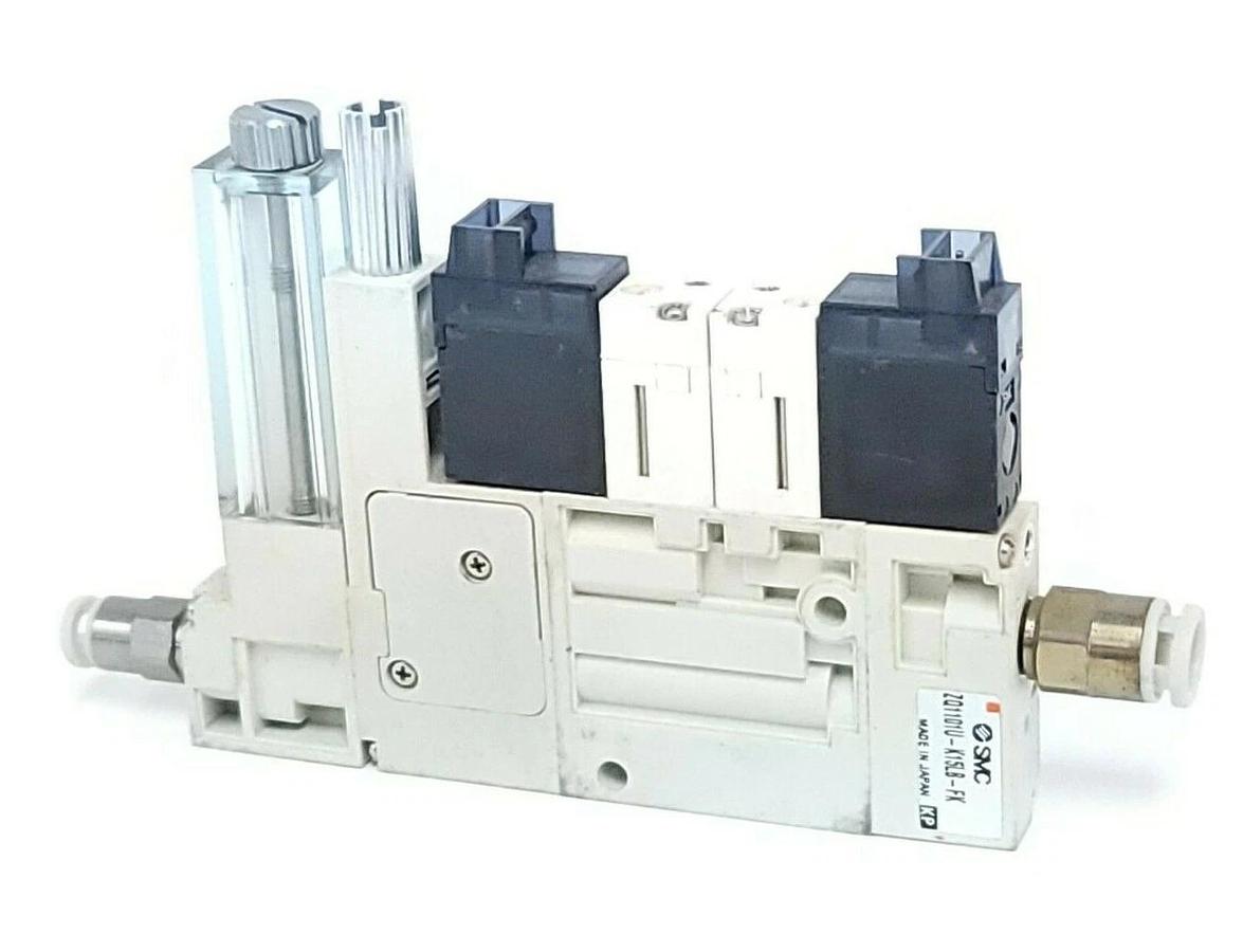 Used SMC ZQ1101U-K15LB-FK VACUUM EJECTOR ZQ1101UK15LBFK