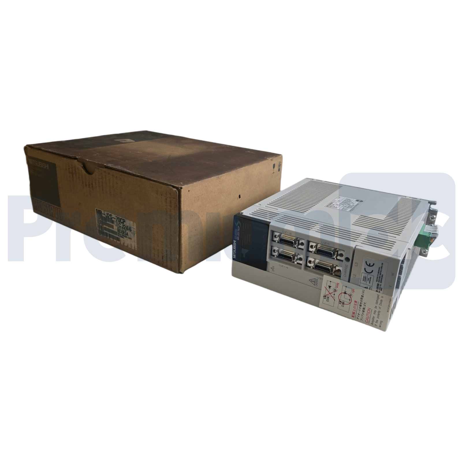 Used Mitsubishi MR-J2S-70CP MELSERVO AC Servo Amplifier Drive 700W 200-230V NSMP