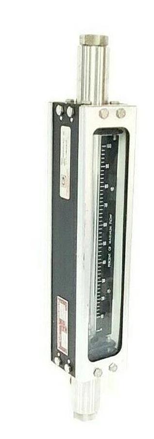 Used BROOKS INSTRUMENTS 1110-08H2B1A SLPM FLOW METER, 0-100% OF MAX FLOW, 111008H2B1A