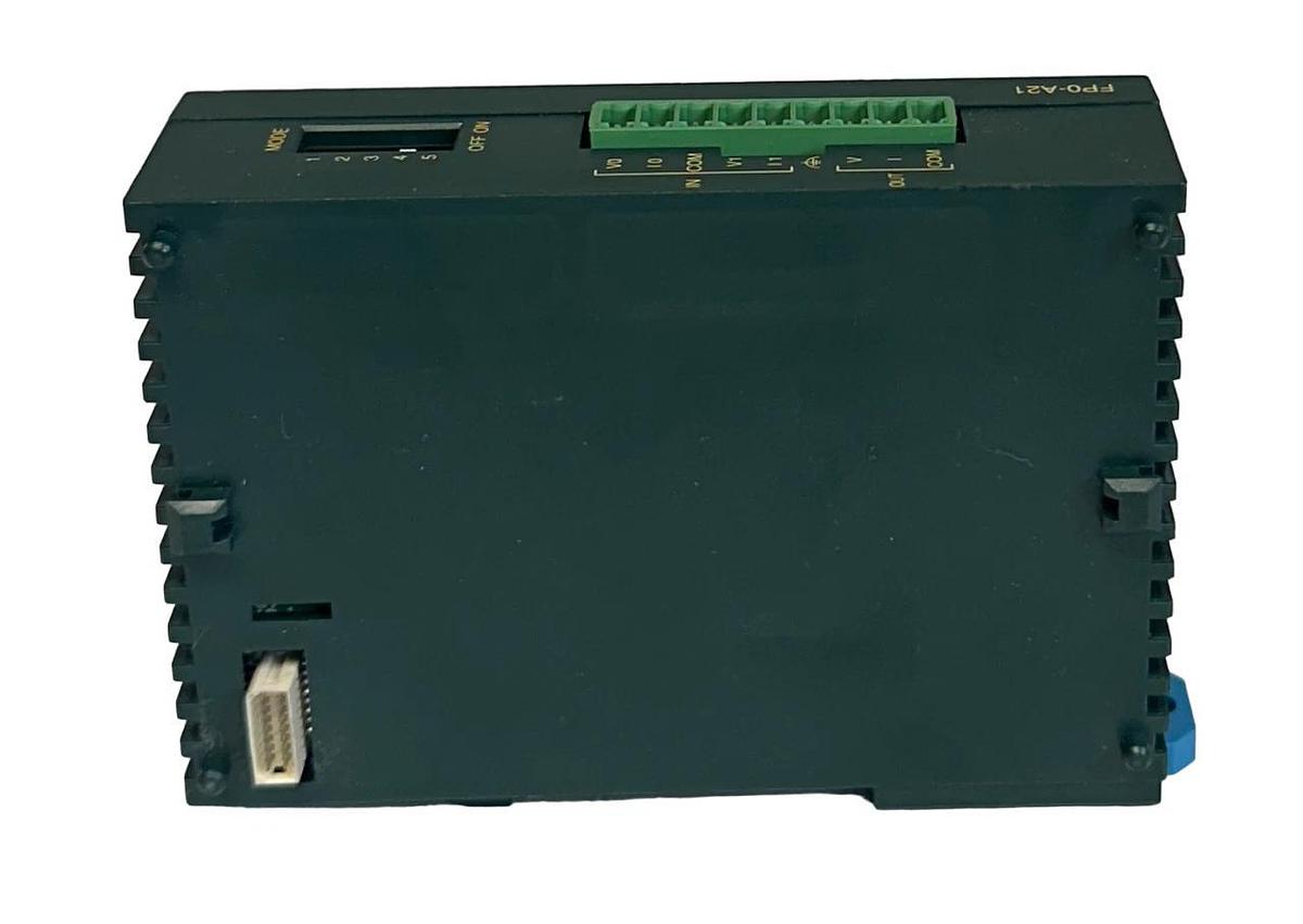 Used MATSUSHITA ELECTRIC FP0-A21-A / AFP0480-A NAiS FP0 ANALOG I/O UNIT 24V USNP