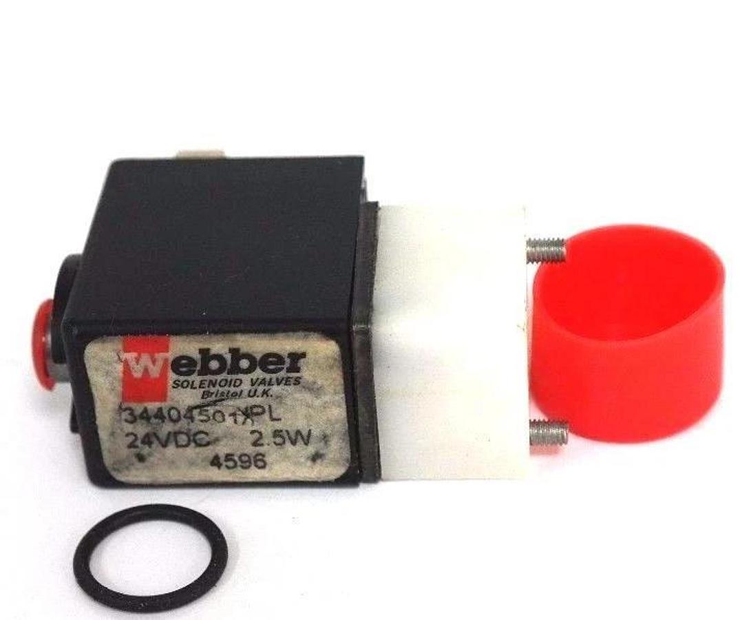 NEW WEBBER 34404501/PL SOLENOID VALVE COIL 24VDC, 2.5W, 34404501PL