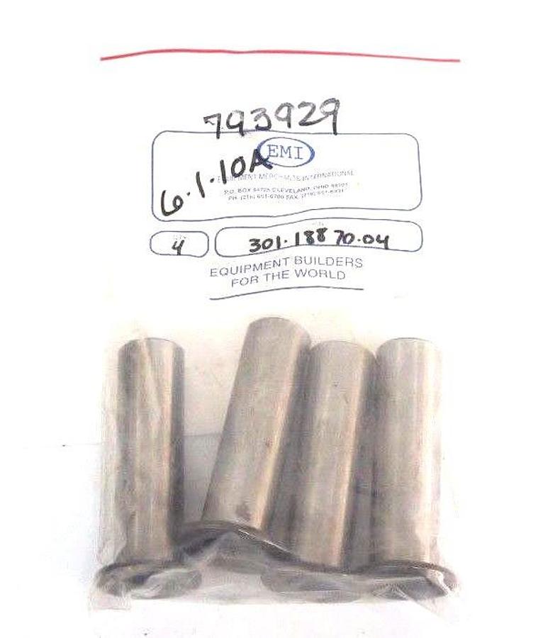 LOT OF 4 NEW EQUIPMENT MERCHANTS INTERNATIONAL 301-18870-04 FITTINGS 3011887004