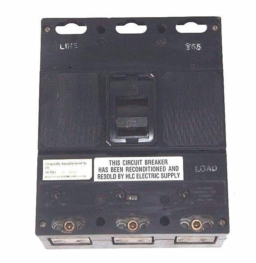 Used SIEMENS ITE JL3-B400 CIRCUIT BREAKER 400AMP 3POLE 600VAC
