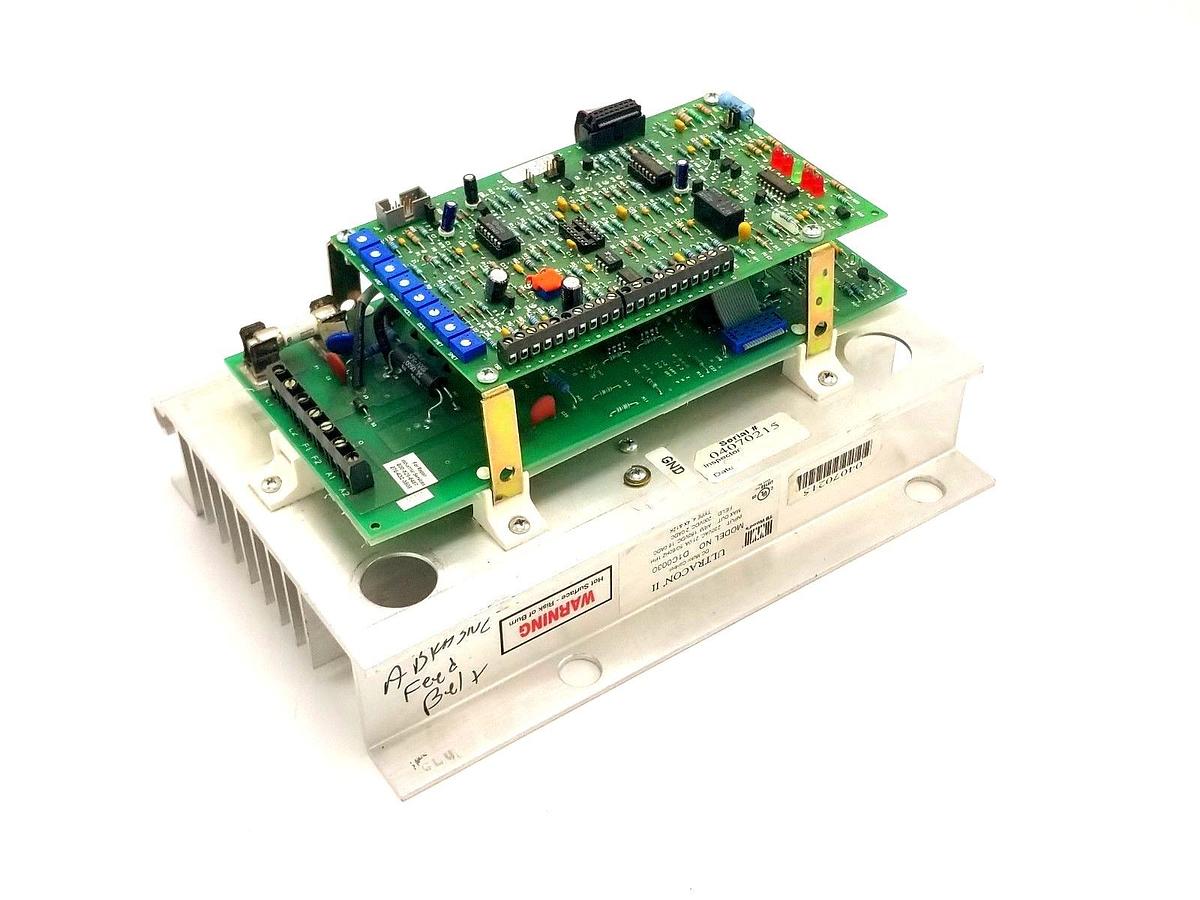 Used TB WOOD'S ULTRACON II D1C0030 DC MOTOR CONTROL 230VAC 21AMP 50/60HZ 1PH