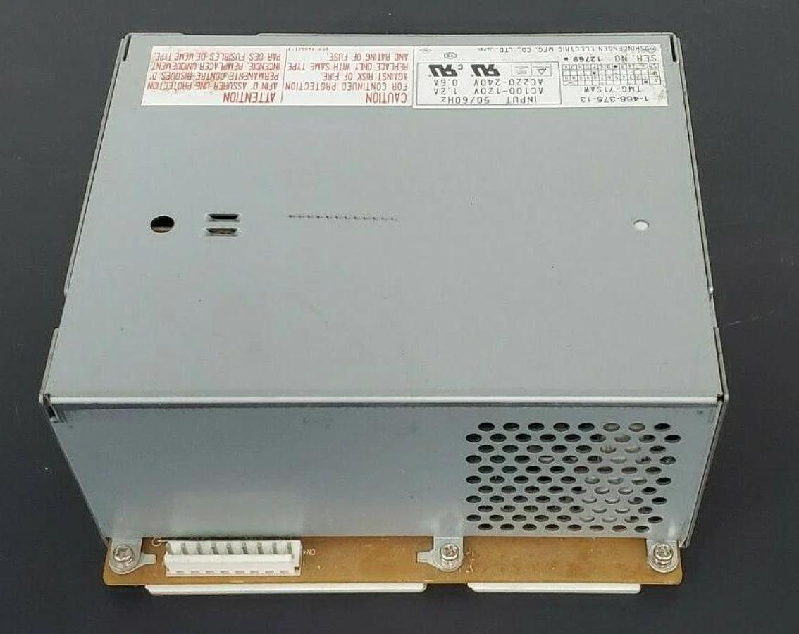 Used SHINDENGEN ELECTRIC TMG-71SAW POWER SUPPLY TMG71SAW, 1-468-375-13