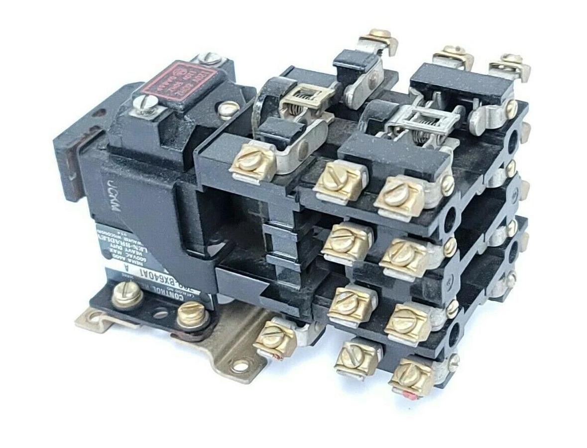 Used ALLEN BRADLEY 700-BX640A1 SER. A CONTROL RELAY W/ OA86P COIL