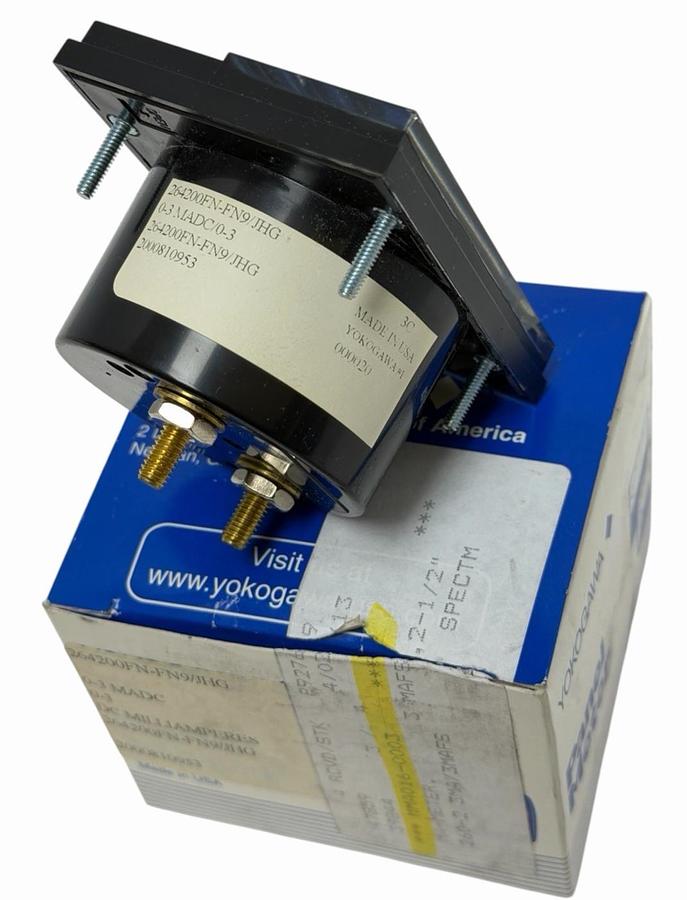 Used NIB YOKOGAWA 264200FN-FN9/JHG PANEL METER 0-3MADC/0-3