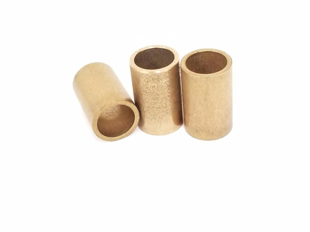 Used LOT 3 NEW ISOSTATIC AA921-06 SINTERED BRONZE BEARINGS AA92106
