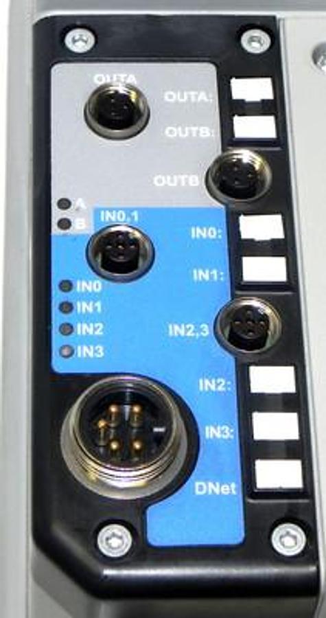 Used ALLEN BRADLEY 281D-F23Z-25D-CRW ARMORSMART CONTROL MODULE W/ 280D-FN-10-C BASE