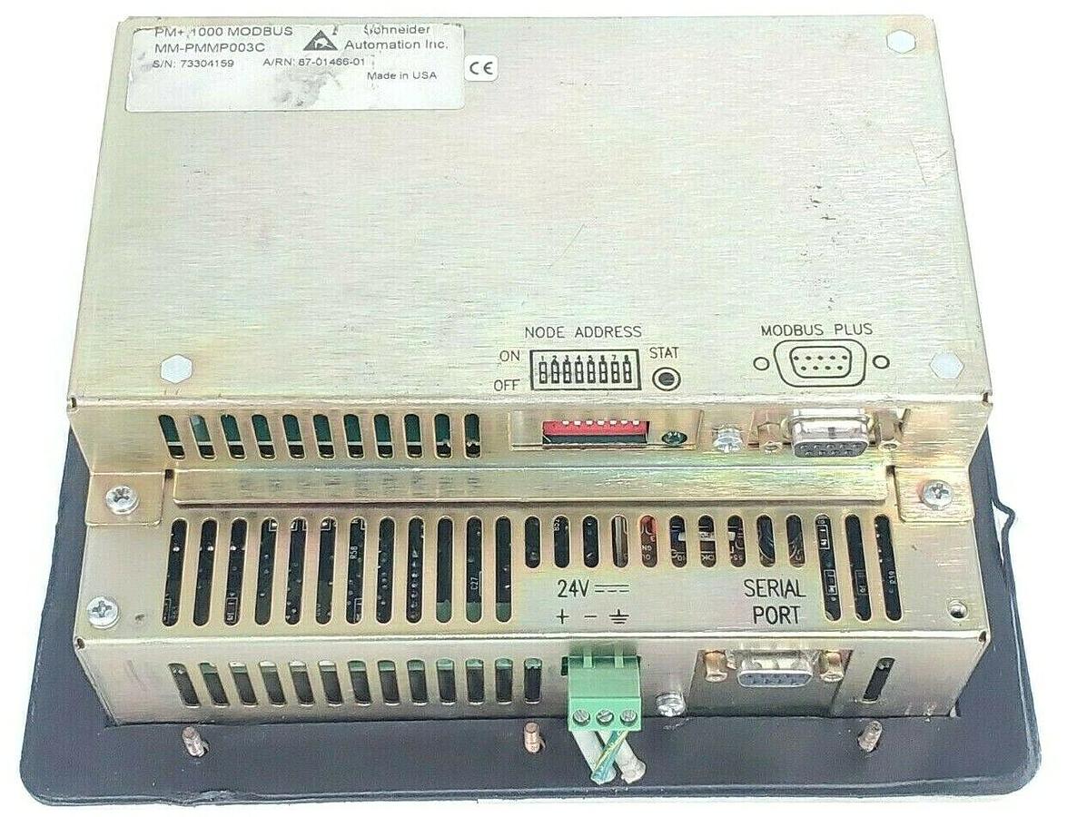 Used SCHNEIDER AUTOMATION MODICON PANELMATE PLUS 1000, MM-PM10300C, 92-01685-00