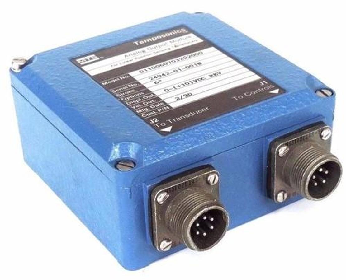Used MTS TEMPOSONICS 0110060703202000 ANALOG OUTPUT MODULE 6" STOKE 24942-01-001N