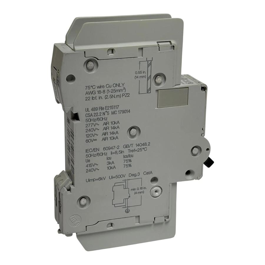 Schneider Electric M9F42105 Multi9 C60BP 1 Pole 5A C Curve Circuit Breaker New