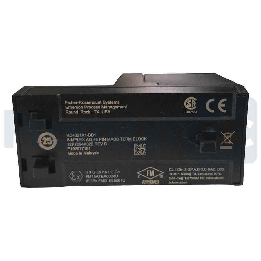 Emerson DeltaV SE4055S2B5 AO Plus Card 16CH 4-20mA HART 12P7669X032 KC3011X1-BK1
