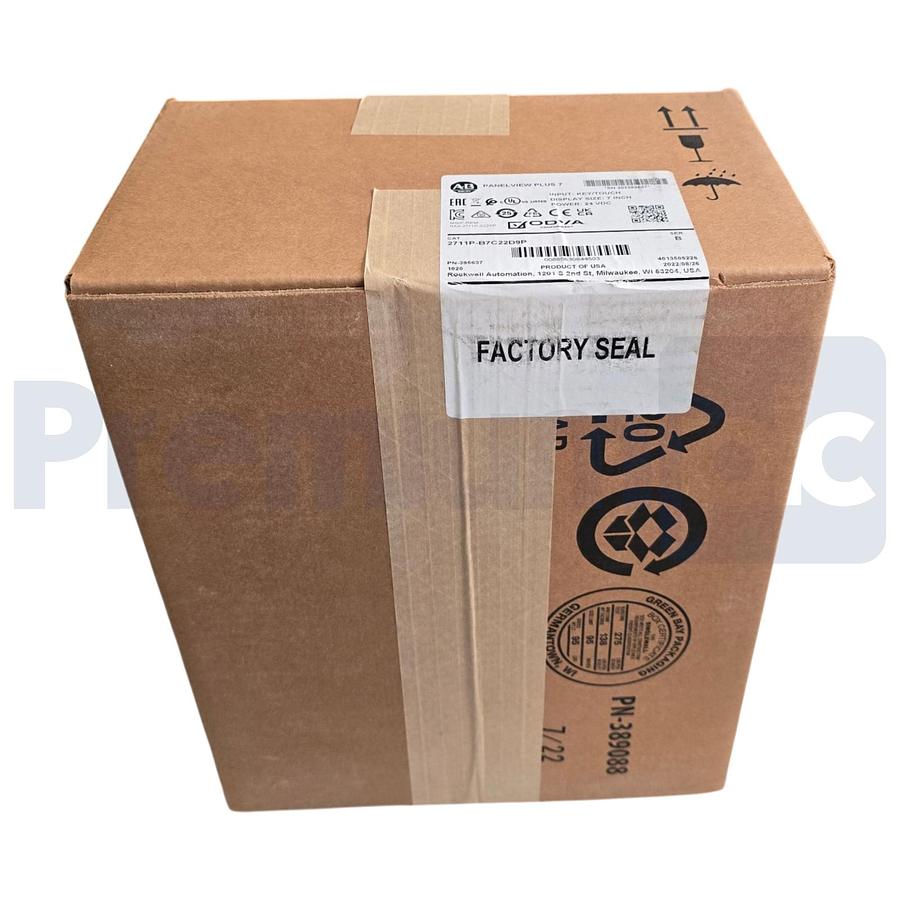 Used Sealed Allen Bradley 2711P-B7C22D9P /B PanelView Plus 7 Graphic Terminal 7" 24V