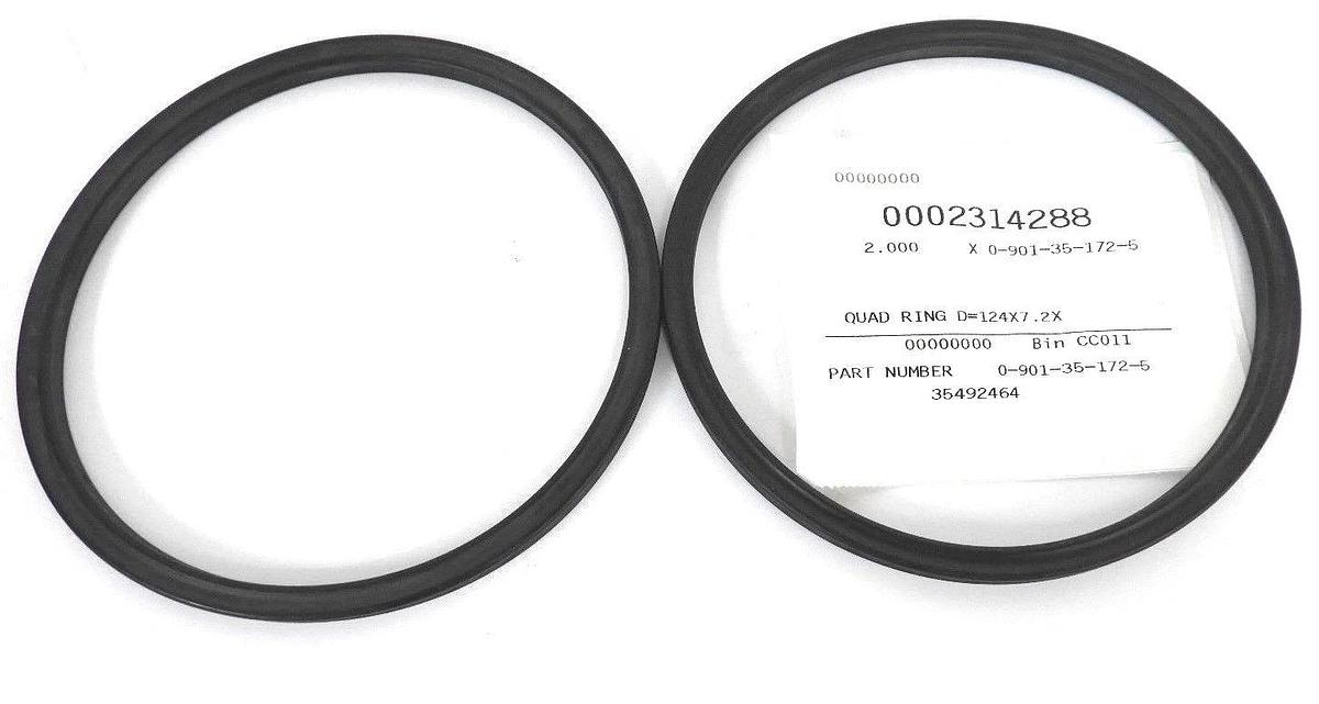 LOT OF 2 NEW KRONES 0-901-35-172-5 QUAD RINGS 0901351725