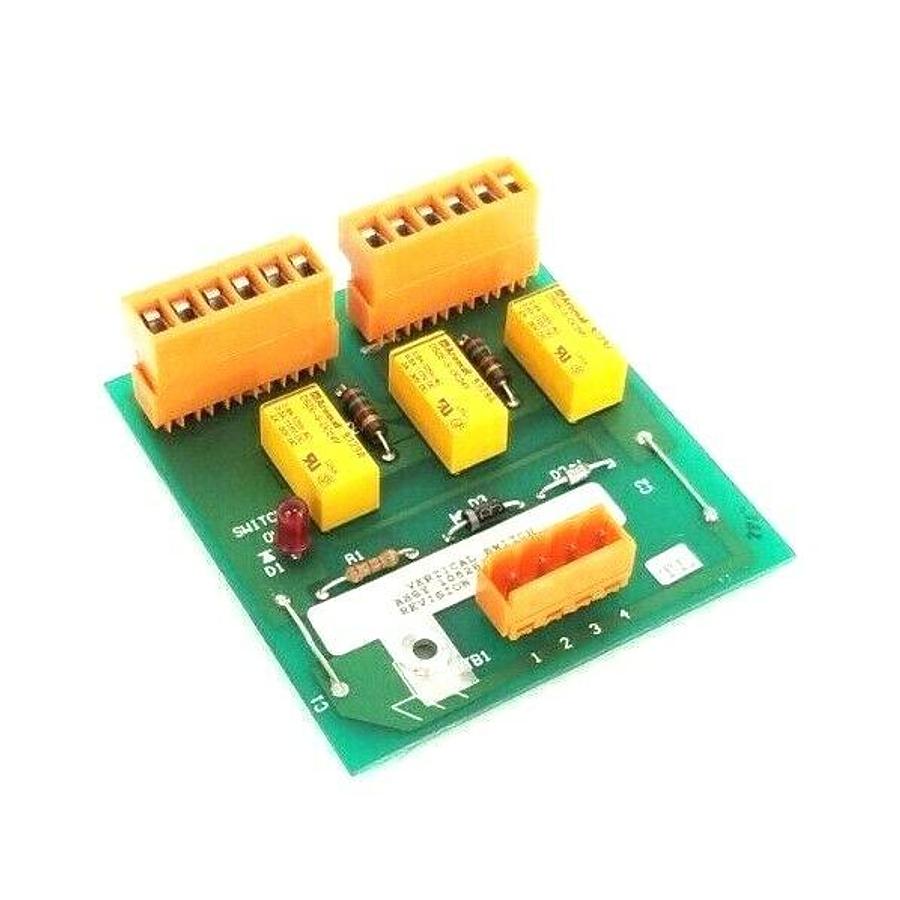 Used BOSTON / FINCOR 106282401HM-B VERTICAL SWITCH BOARD REV: B 106282401HM