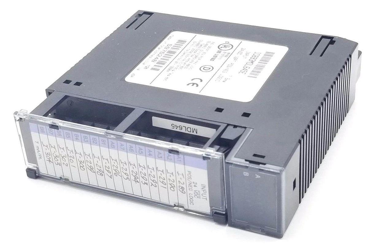 Used GE FANUC IC693MDL645E INPUT MODULE 24VDC 16PT POS/NEG/ LOGIC