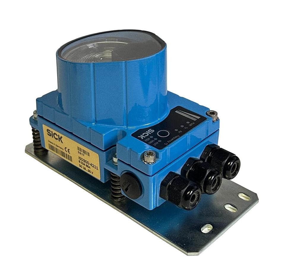 Used SICK ISD300-4211 / ISD3004211 OPTICAL DATA TRANSMITTER 18-30VDC LED 6024854
